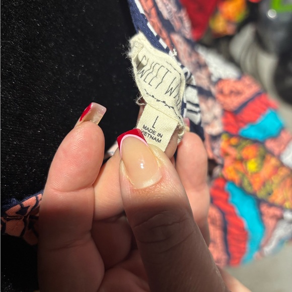 Vibrant Geometric Patterned Dress - Picture 3 of 3